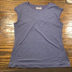 Lija periwinkle workout top!